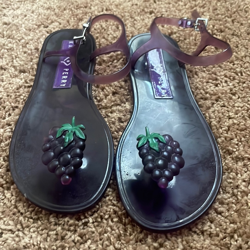 Katy Perry Grape Sandals